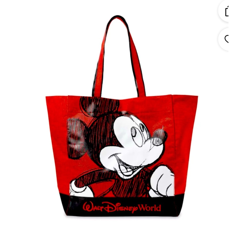 Disney Parks Walt Disney World Mickey Mouse Sketch Tote New